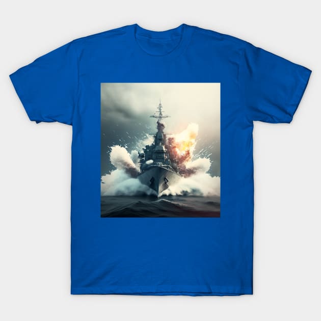 russian war ship T-Shirt by presstex.ua@gmail.com